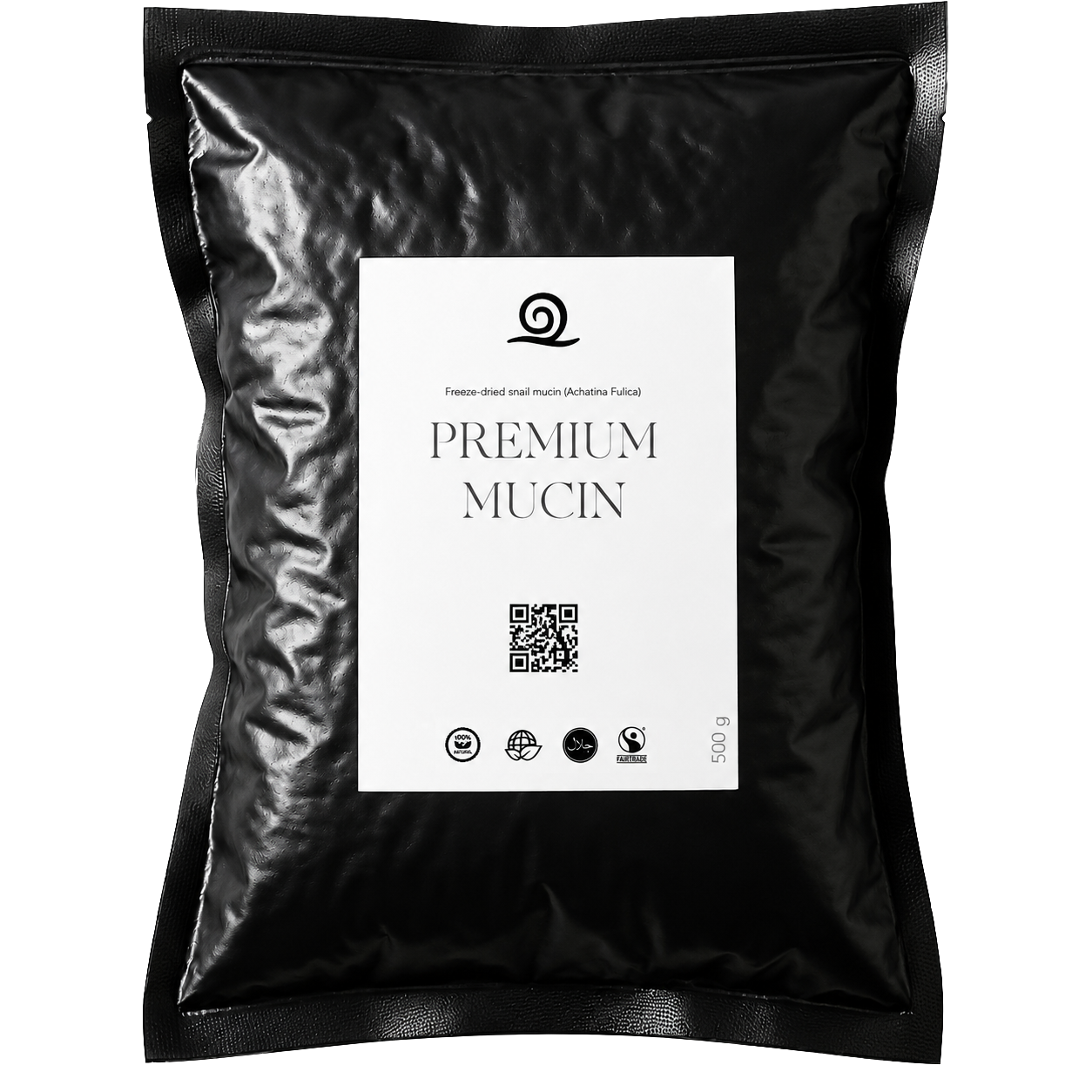 Premium mucin packaging